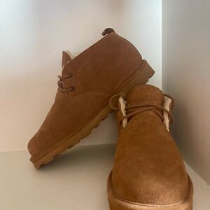 BearPaw Men's Brown Suede Chukka Boots